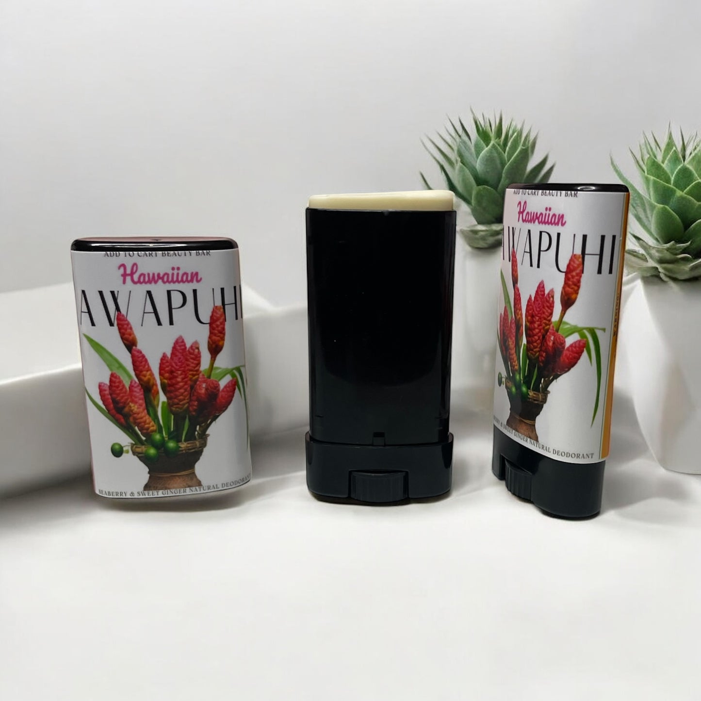 Hawaiian Awapuhi & Seaberry Natural Deodorant