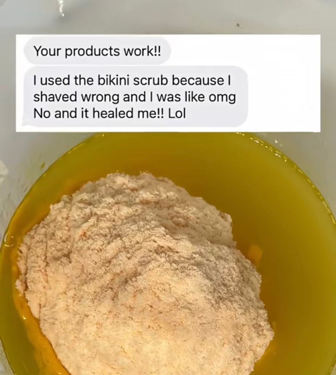 “Bikini Ready” Turmeric Fading & Brightening Bikini Scrub