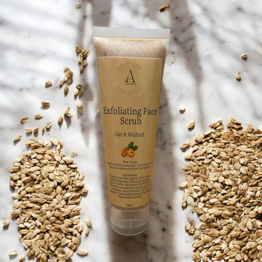 “Golden Oats” Oats & Walnut Face & Body Scrub