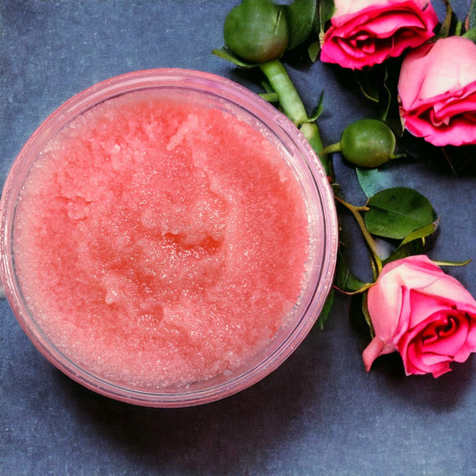 "Rose Meadow" Rose Water Butter Scrub
